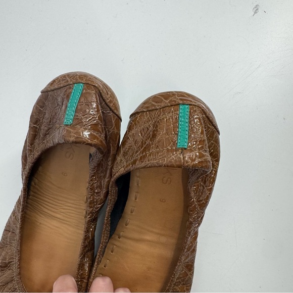 Tieks SIENNA BROWN CROC ballet flat - Picture 7 of 12